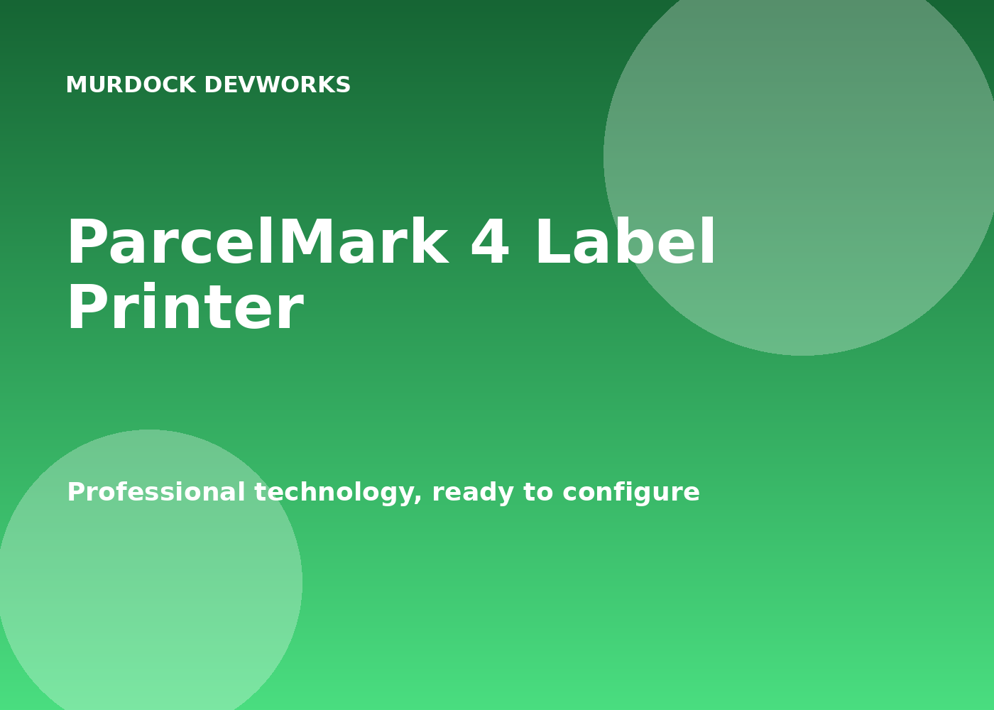 ParcelMark 4 Label Printer
